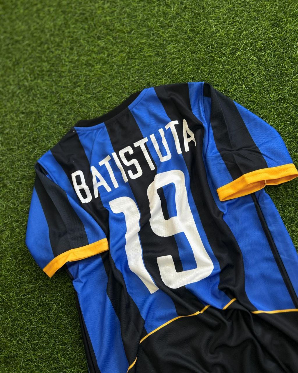 Gabriel Batistuta Inter Retro Jersey