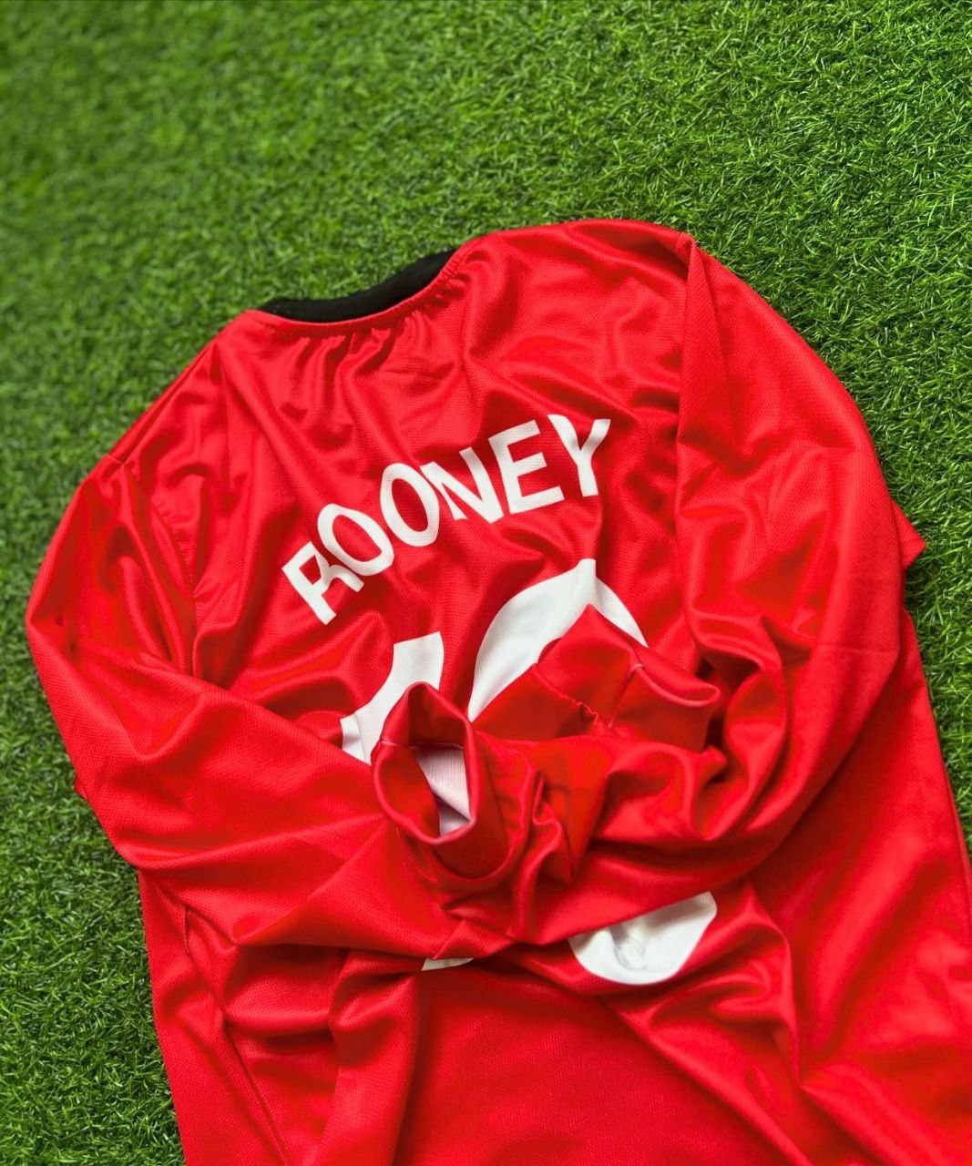 Wayne Rooney Manchester Unıted Red Retro Jersey