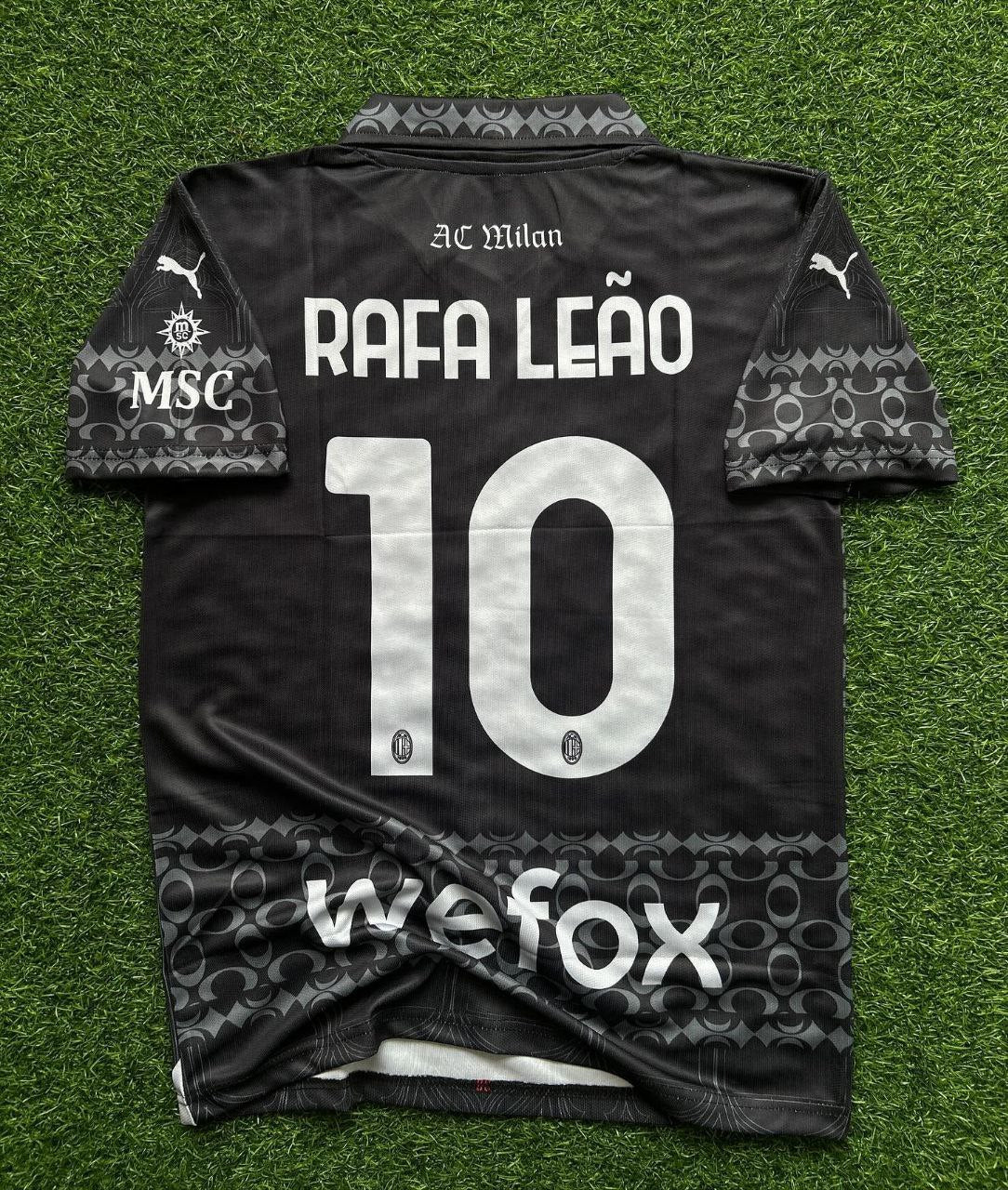 Rafael Leão AC Milan Siyah Forma