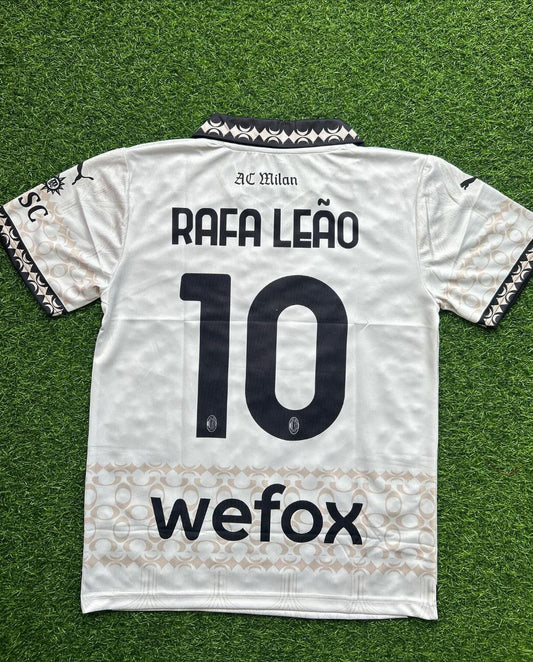 Rafael Leão AC Milan White Jersey