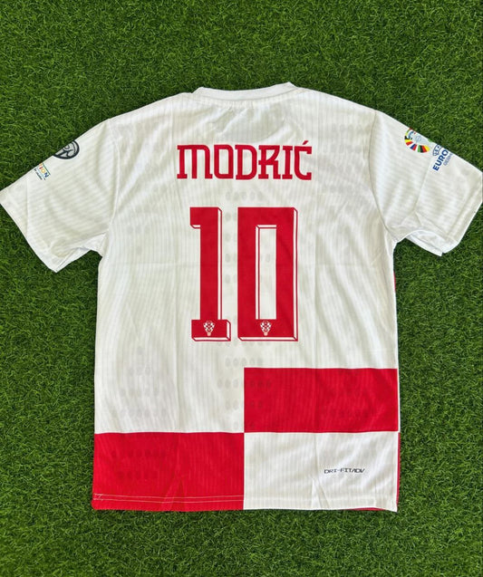Euro 2024 Luka Modric Croatia Jersey