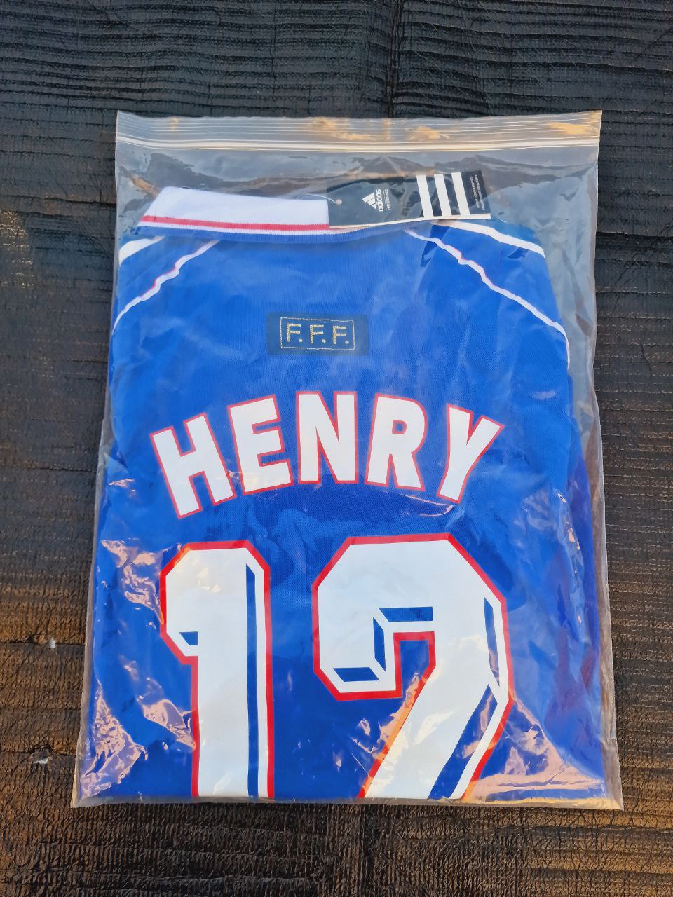 Thierry Henry Frankreich Retro-Fußballtrikot