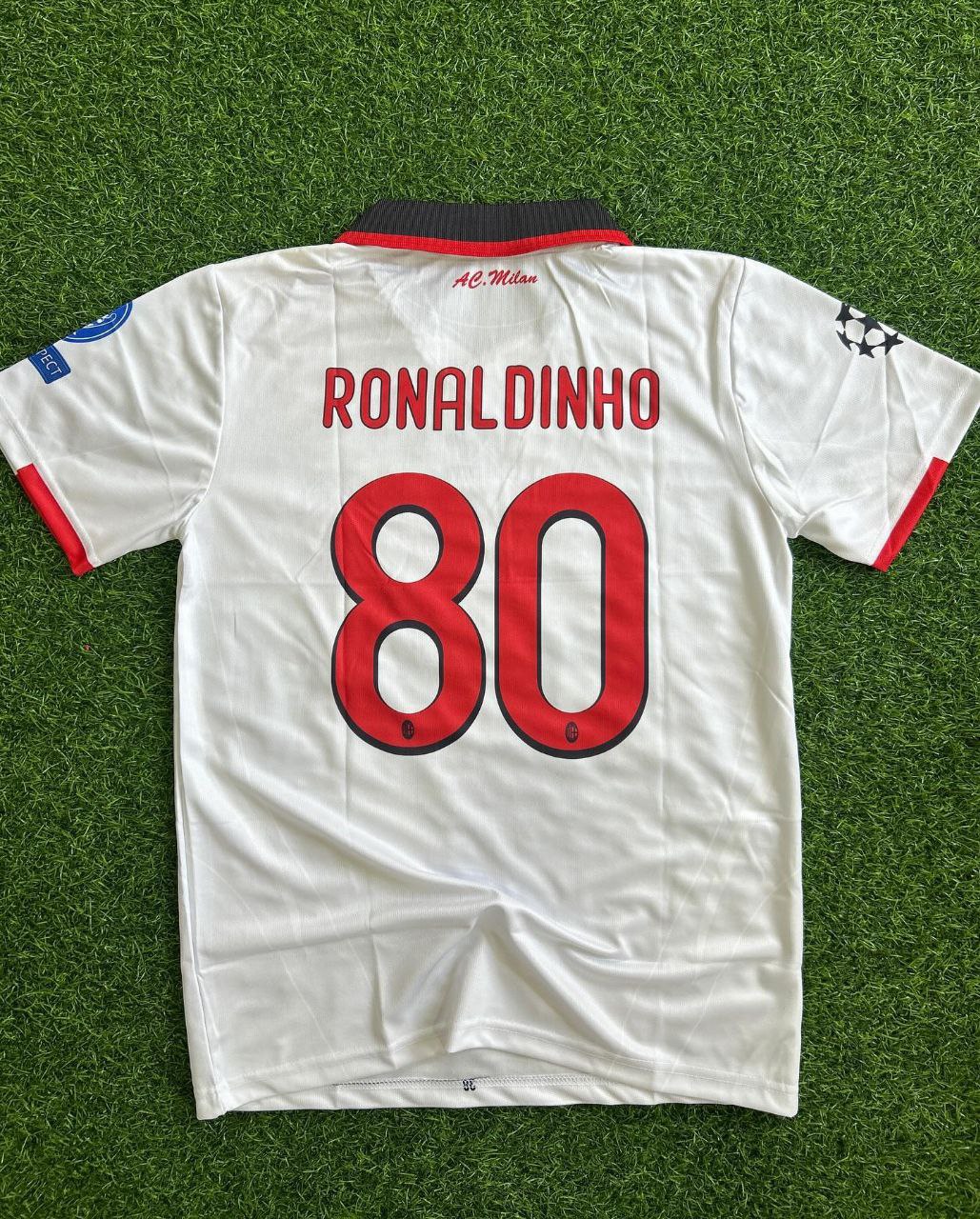 Ronaldinho 06/07 AC Milan Retro Jersey