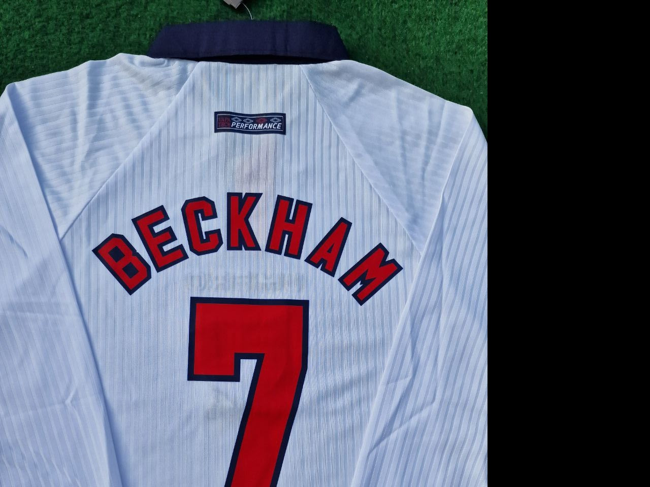 David Beckham İngiltere Retro Forması