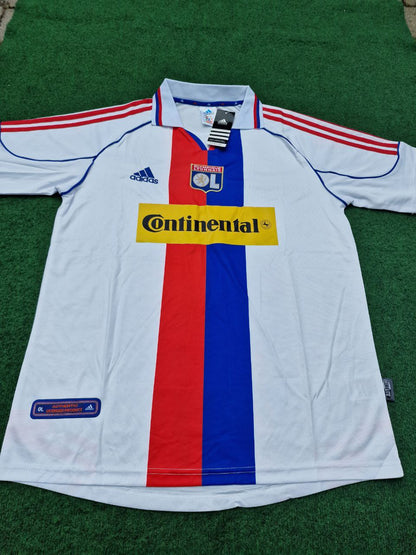 Olympique Lyonnais 2000/01 Retro Jersey Maillot Trikot Maglia