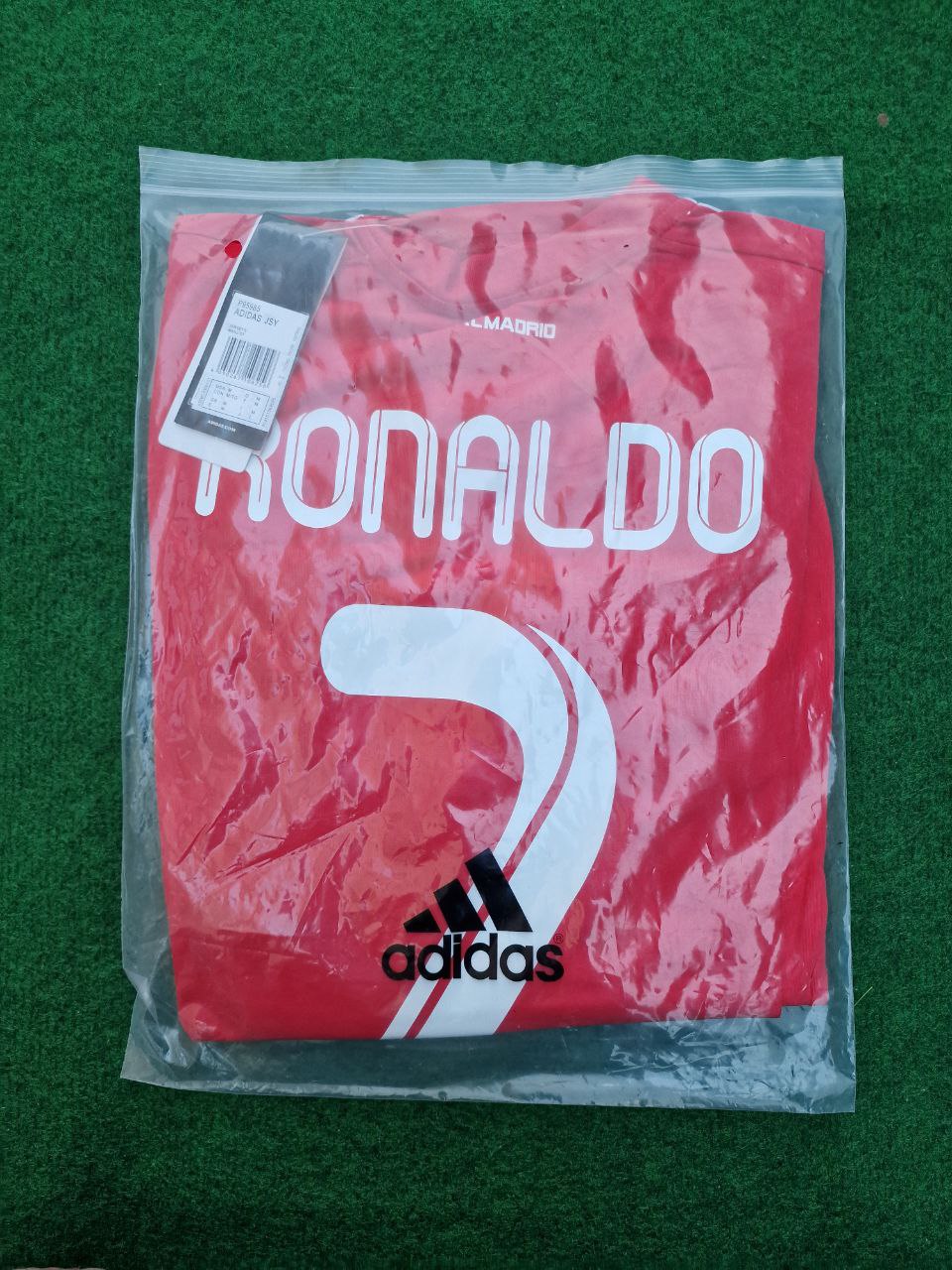 Cristiano Ronaldo Real Madrid 2011 2012 Season Red Pink Retro Jersey