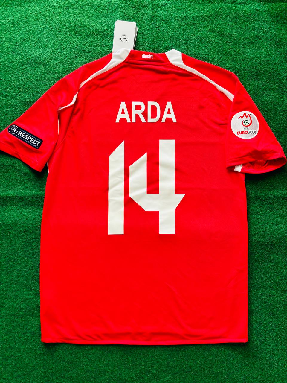 Arda Turan Türkiye Efsane Euro 2008 Turkey Retro Özel Forma Football Jersey Trikot Maillot