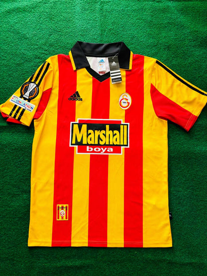 Galatasaray UEFA 2000 Retro Nostalji Formasi Football Home Trikot Jersey Maillot Camiseta