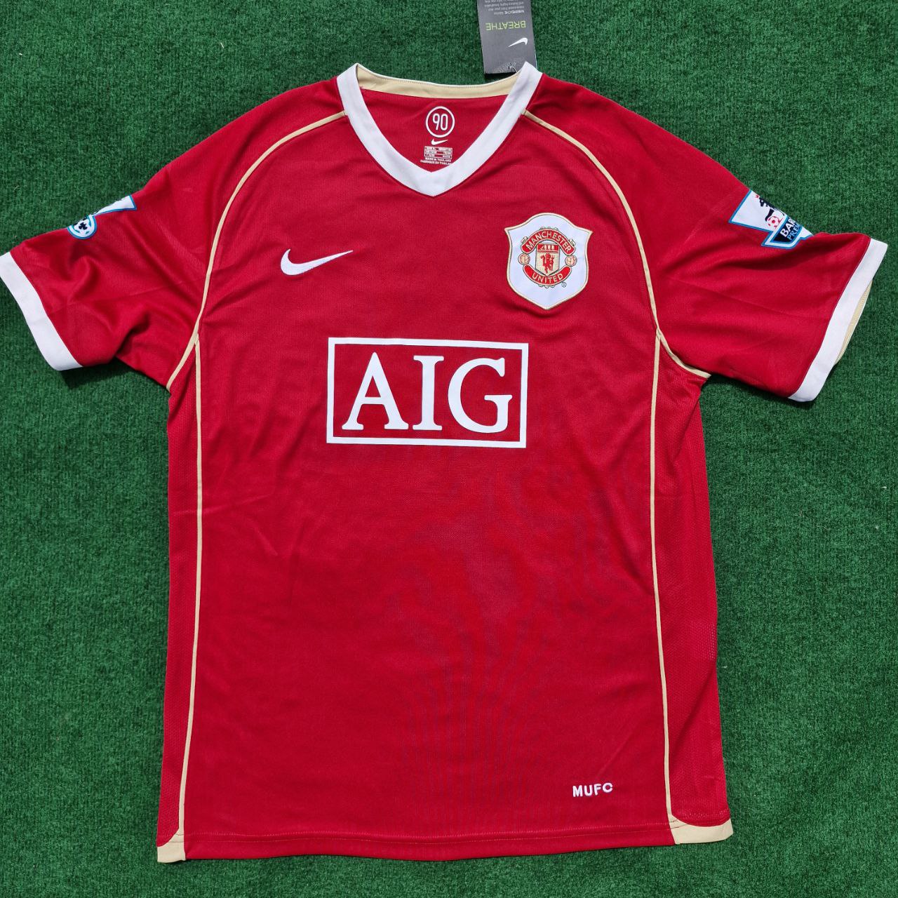 Cristiano Ronaldo #cr7 Manchester United 2006/07 Red Jersey Trikot Maglia