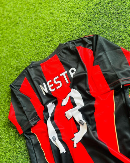 Nesta 2010-11 AC Milan Retro Jersey