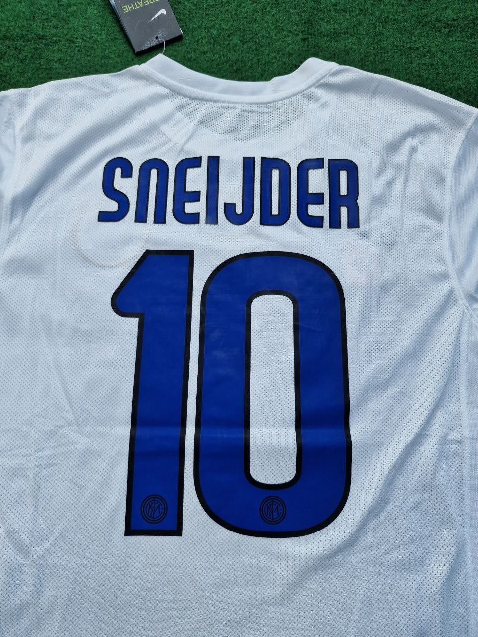 Inter 2010 2011 Wesley Snejder Weißes Retro-Trikot Maillot Trikot Maglia