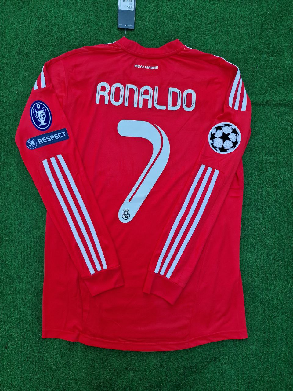 Cristiano Ronaldo Real Madrid 2011 2012 Season Red Pink Retro Jersey