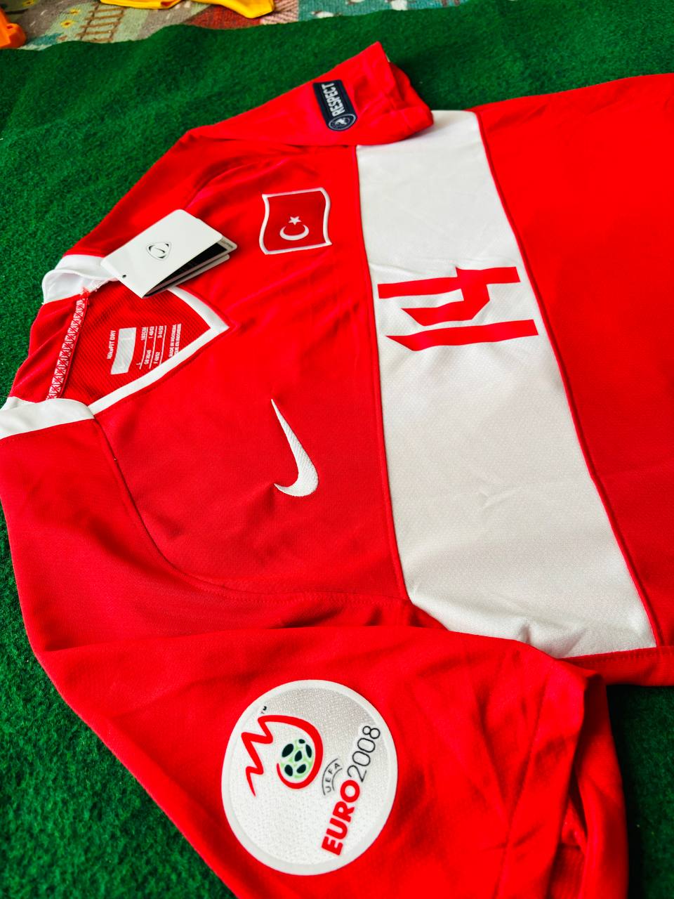 Arda Turan Türkiye Efsane Euro 2008 Turkey Retro Özel Forma Football Jersey Trikot Maillot