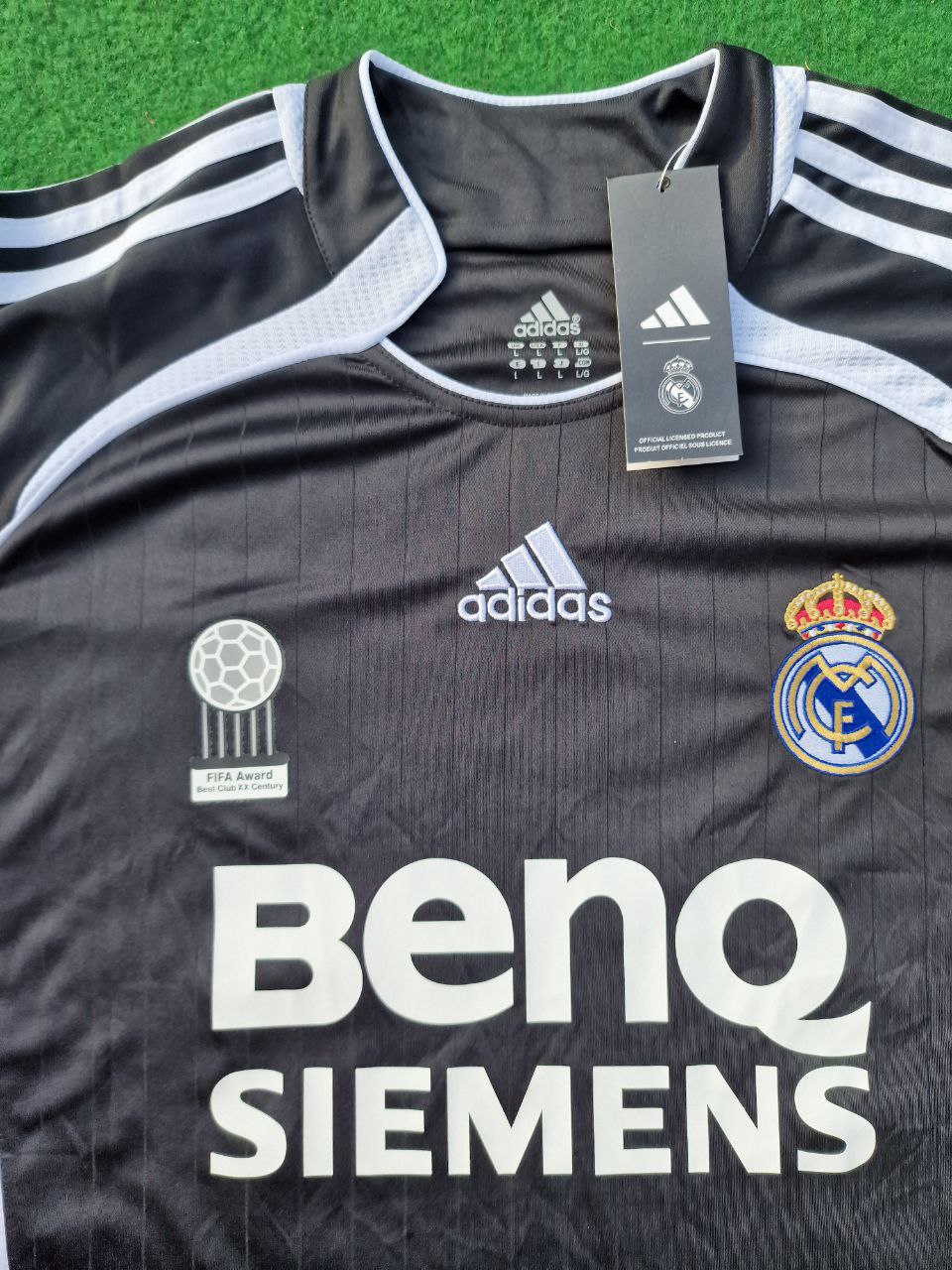 David Beckham Real Madrid 2006/07 Away Jersey - Retro Long Sleeve Edition