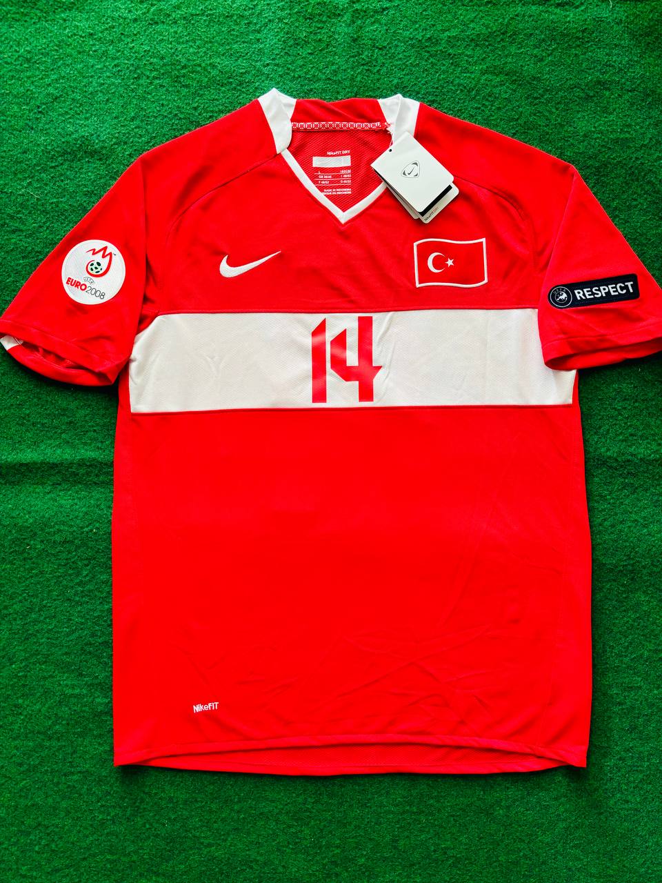 Arda Turan Türkiye Efsane Euro 2008 Turkey Retro Özel Forma Football Jersey Trikot Maillot