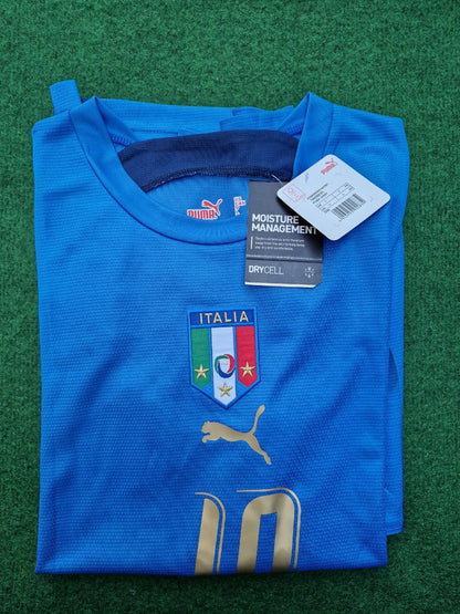 Francesco Totti 2006 World Cup Italy Retro Jersey Maillot Trikot Maglia