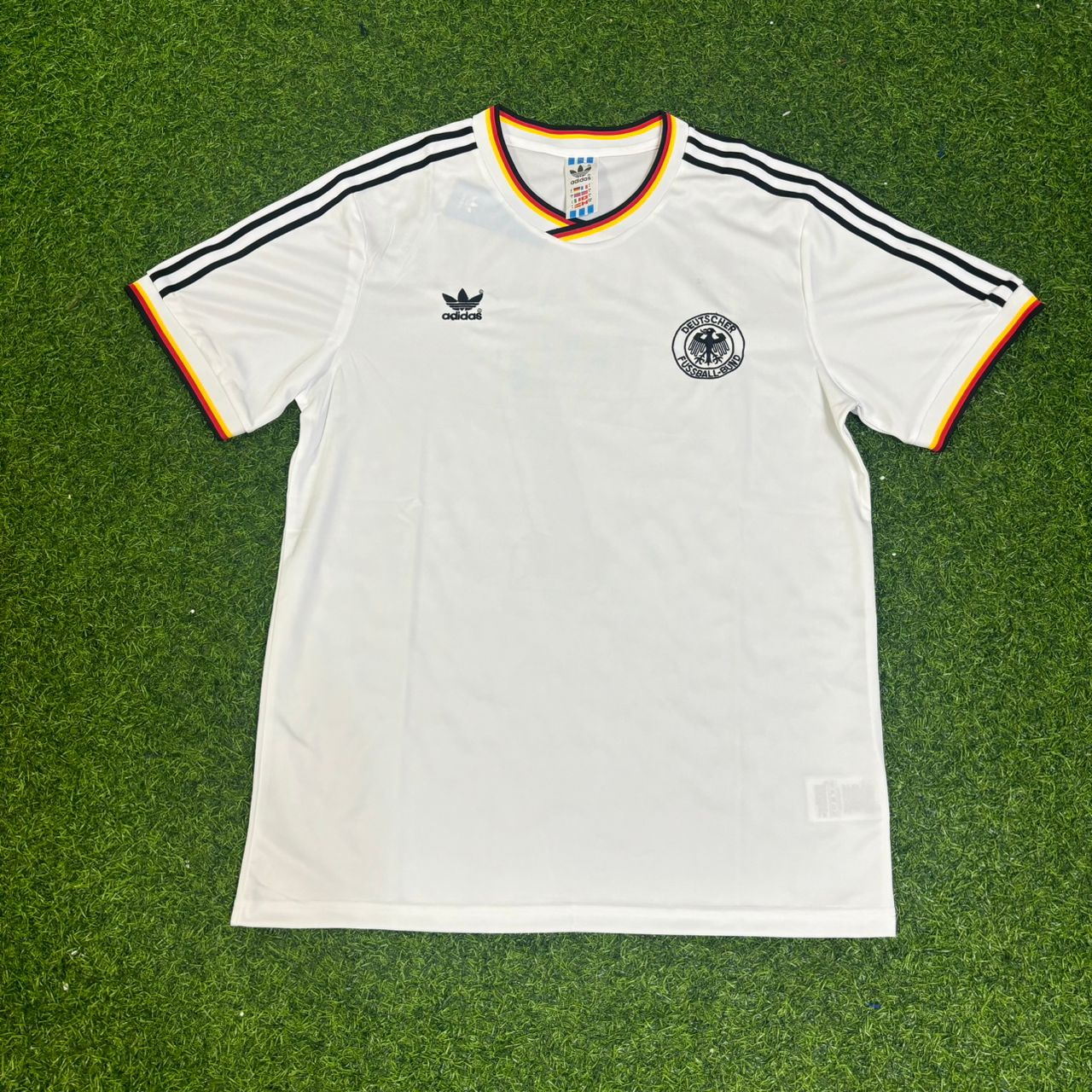 Pierre Littbarski #7 Deutschland 1986 Weltmeisterschaft Retro Trikot Wein