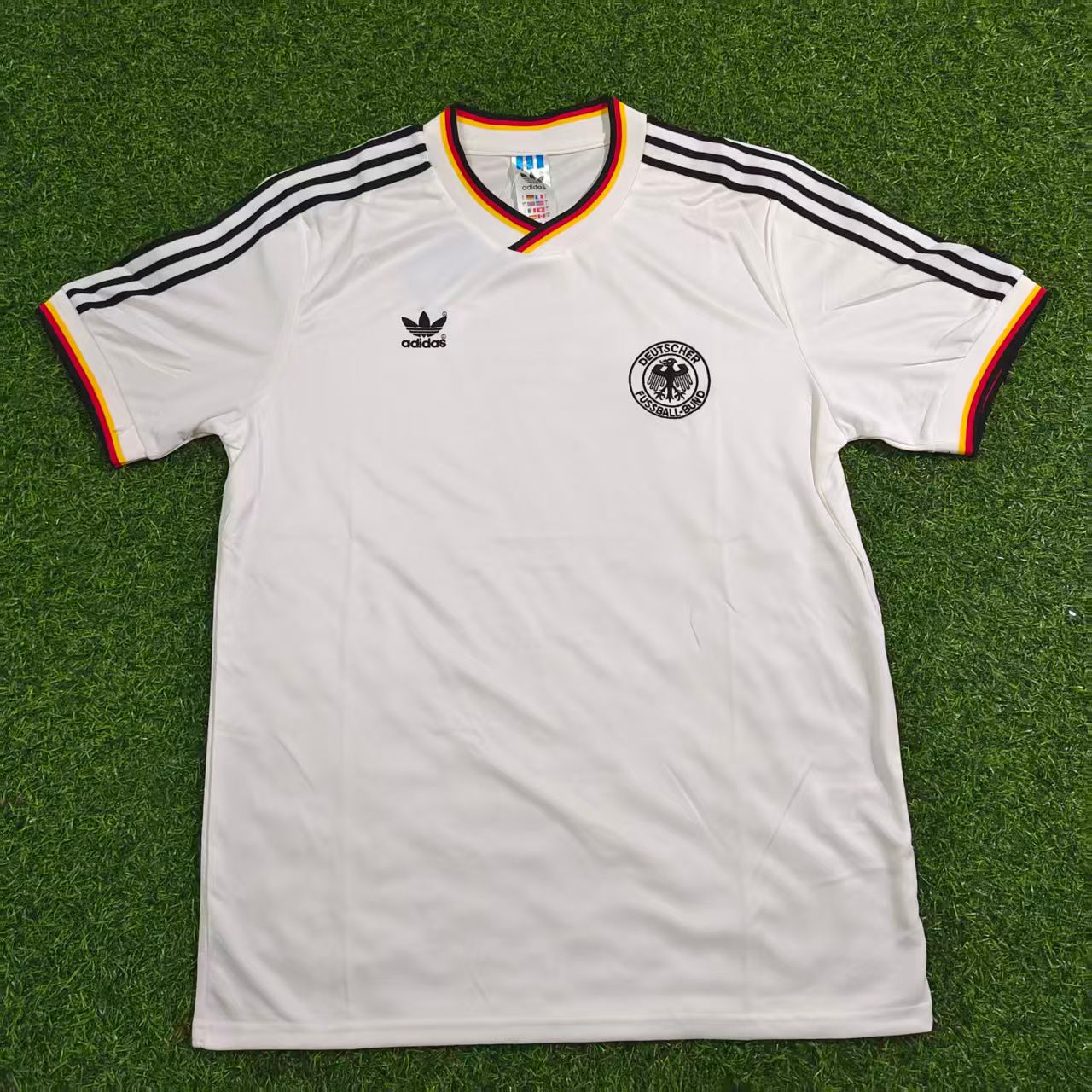 Pierre Littbarski #7 Deutschland 1986 Weltmeisterschaft Retro Trikot Wein