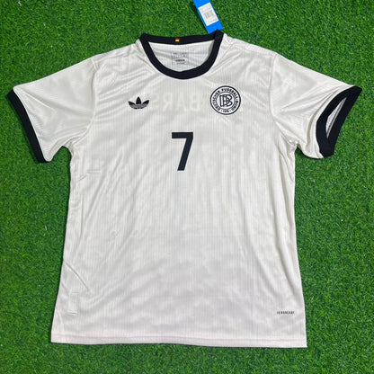Pierre Littbarski Deutschland 125 Jahre Special White Fußballtrikot