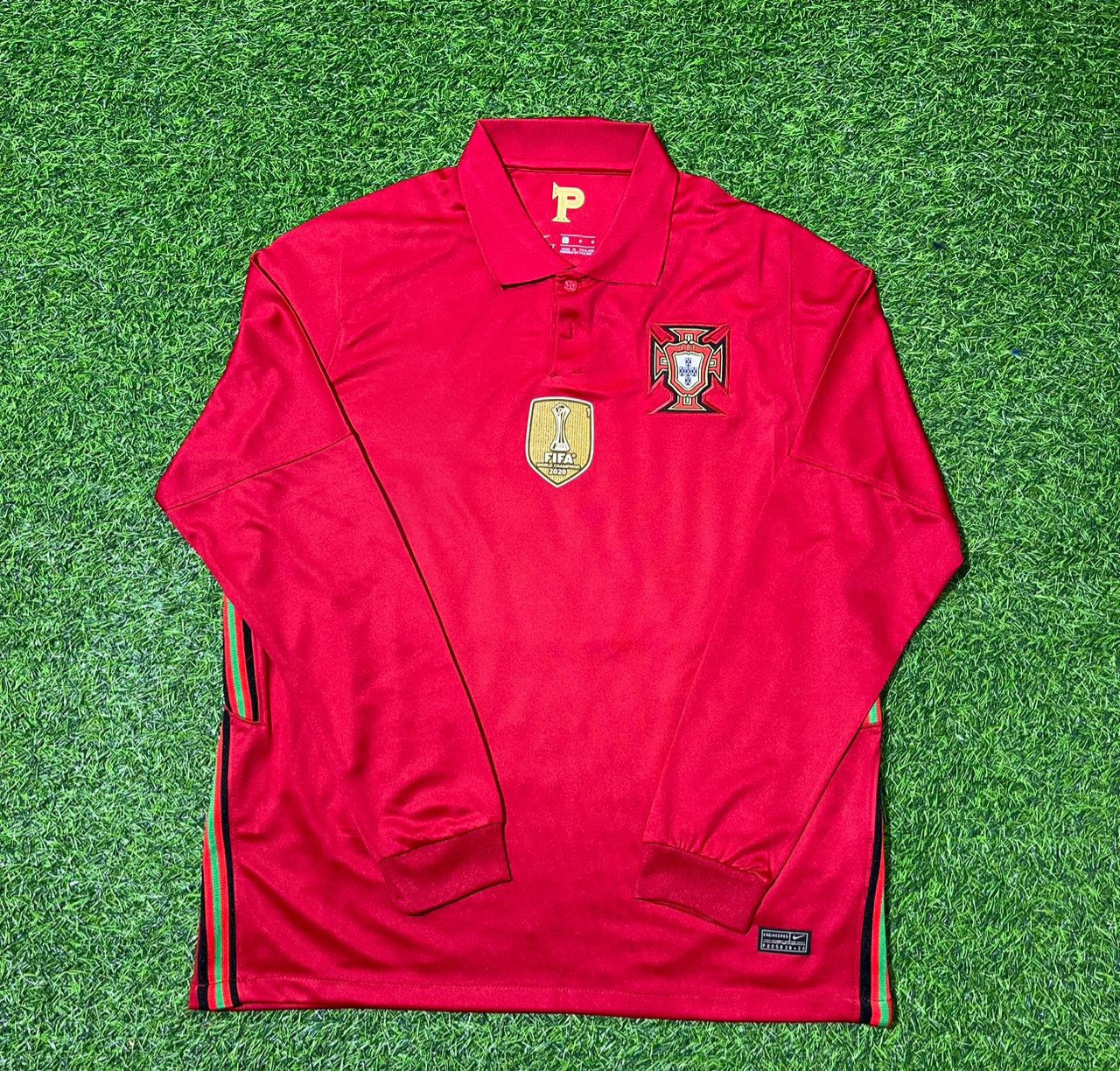 Portugal Euro 2020 Long Sleeve Football Jersey Kit