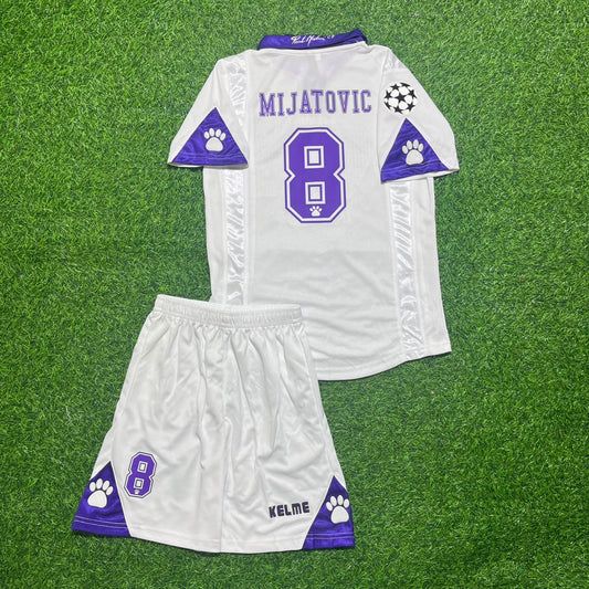 Predrag Mijatović 8 Real Retro Kids Season Vintage Jersey