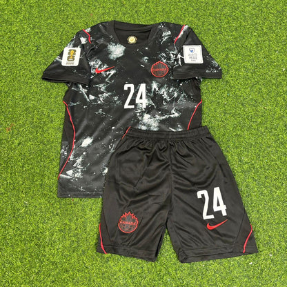 Promise David Kanada 2026 WM Heim Rotes Fußballtrikot