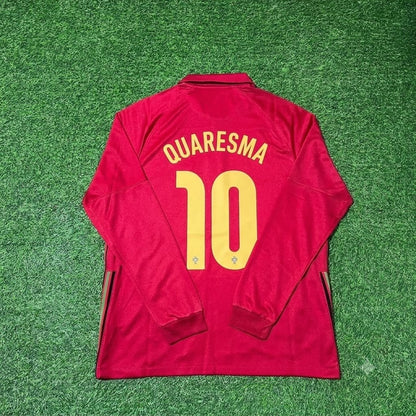 Ricardo Quaresma Portugal Commemorative Long Sleeve Football Jersey Kit