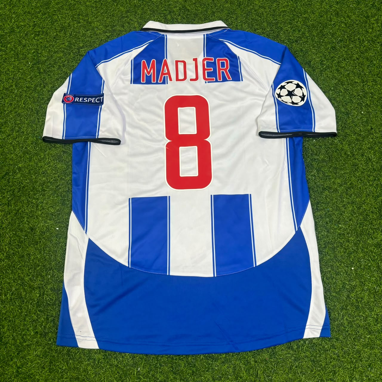 Rabah Madjer 8- Porto Retro Football Jersey