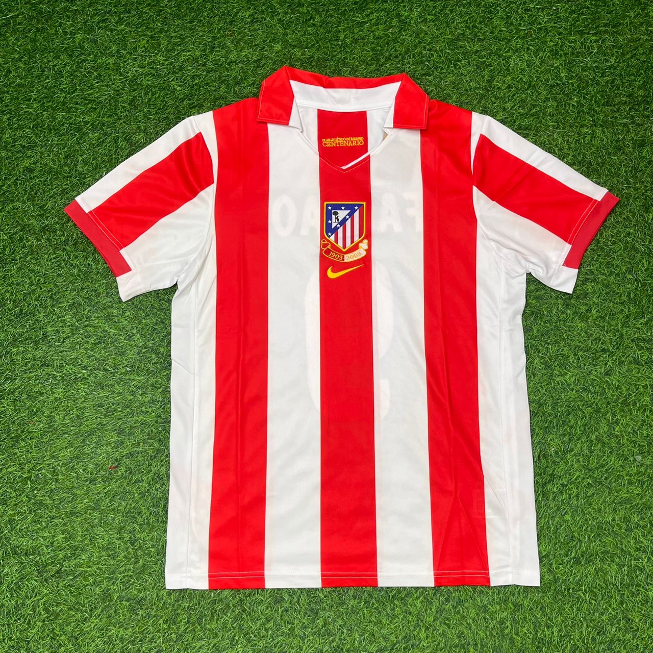 Radamel Falcao Atlético de Madrid Retro Football Jersey