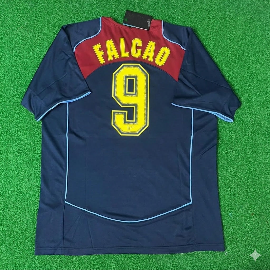 Radamel Falcao #9 Atletico Madrid SpiderMan Retro Fußballtrikot