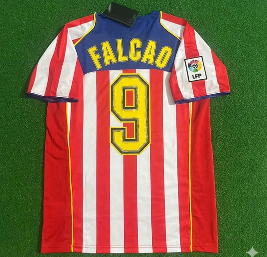 Radamel Falcao #9 Atletico Madrid SpiderMan Retro Football Jersey