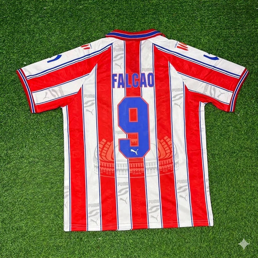 Radamel Falcao Atletico Madrid Retro Football Jersey Trikot Maillot