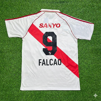 Radamel Falcao River Plate Retro Home Football Jersey