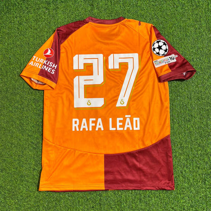 Rafa Leao #27 Galatasaray 2026-2027 Home Champions League Football Jersey