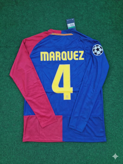 Rafael Marquez Barcelona 2009 Champions League Final Retro Jersey