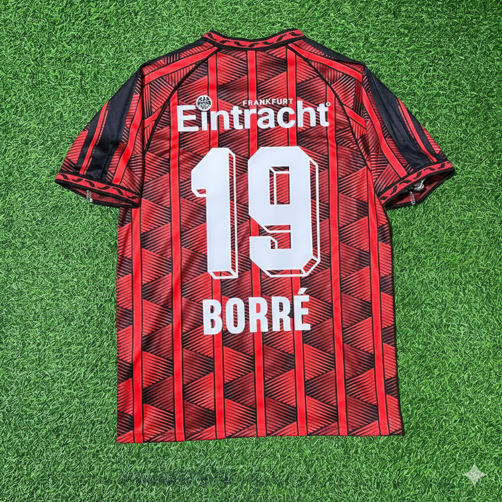 Rafael Santos Borré 19- Eintracht Frankfurt Retro Fußballtrikot