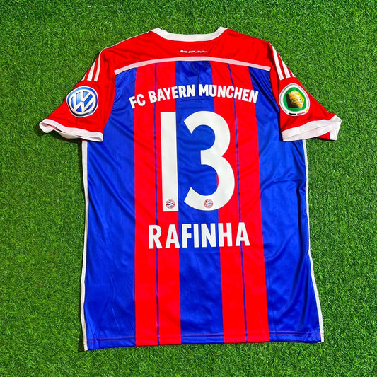 Rafinha 13- Bayern Munich 2014-2015 Trikot Kit Jersey Soccer Shirt