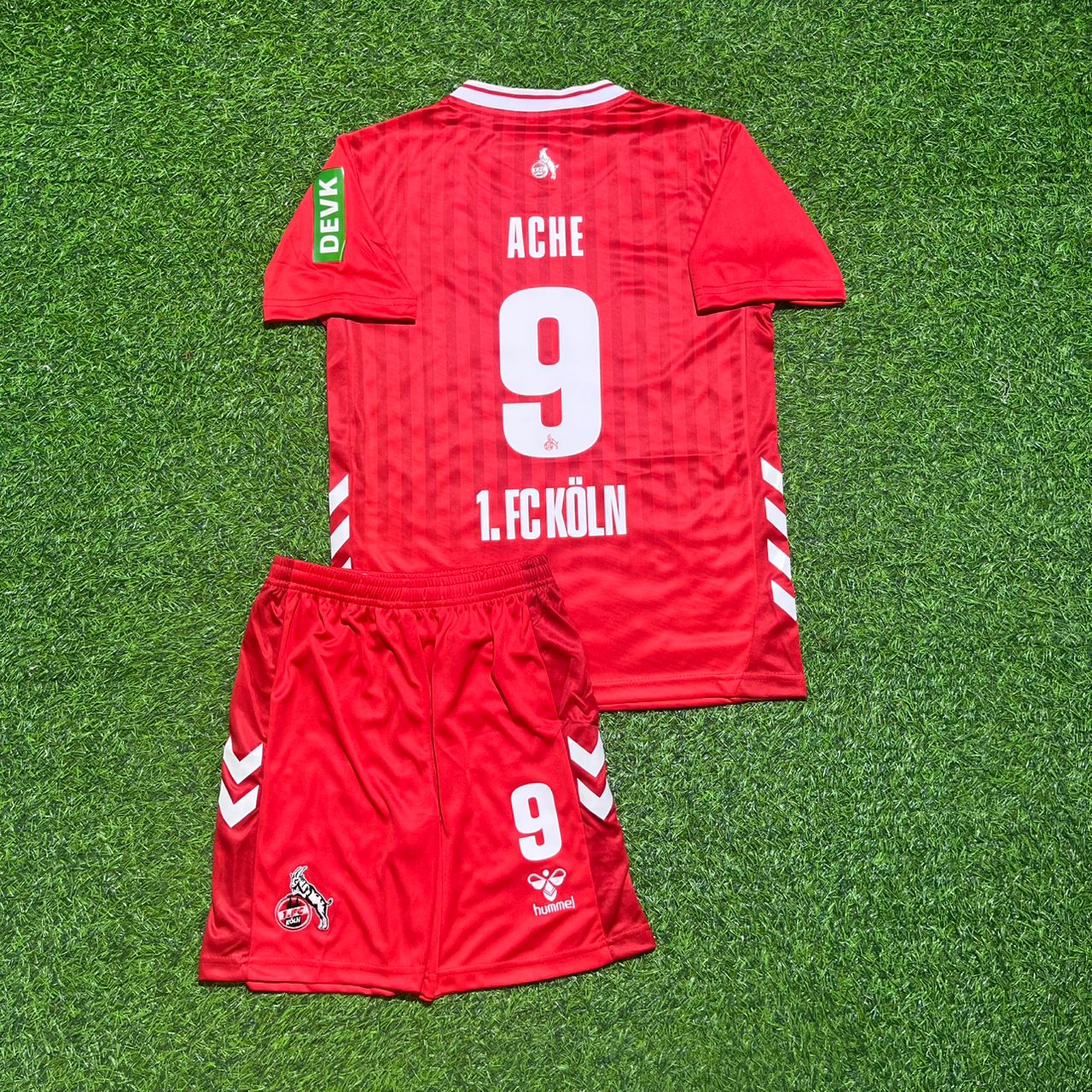 Ragnar Ache #9 1. FC Köln Heim Trikot 2025-2026 Saison-Jersey