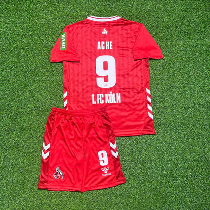 Ragnar Ache #9 1. FC Köln Heim Trikot 2025-2026 Saison-Jersey