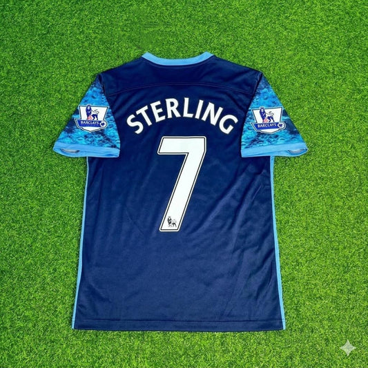 Raheem Sterling 7- Manchester City 2016 2017 Season Retro Jersey Maillot Trikot Maglia