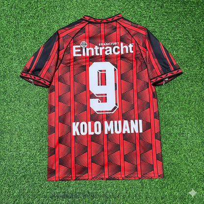 Randal Kolo Muani 9- Eintracht Frankfurt Retro Fußballtrikot