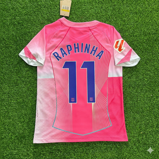 Raphinha Barcelona 2025/2026 Season Kit Jersey Trikot Maillot