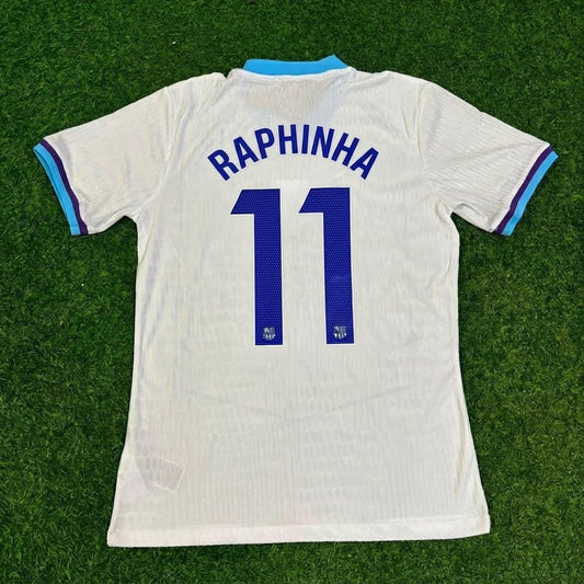 Raphinha #11 Barcelona New Season Special Edition Jersey Trikot Maillot Soccer Shirt
