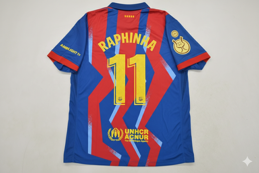 Raphinha 11- Barcelona Supercopa de España 2026 Jersey Trikot Maillot