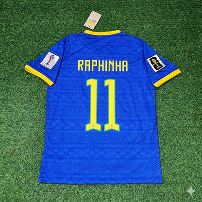 Raphinha #11 - Brazil 2026 World Cup Blue New Season Football Jersey