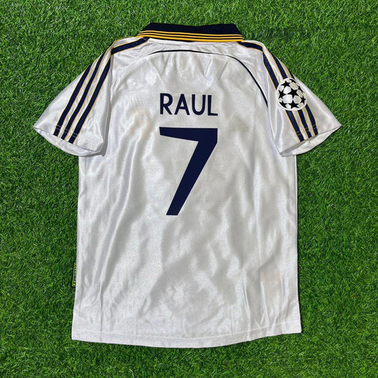 Raúl González Real 1998/2000 Retro Football Jersey