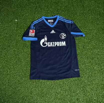 Schalke 04 Raul Gonzalez Retro Away Heimtrikot 10-11 Rot Fußball Trikot