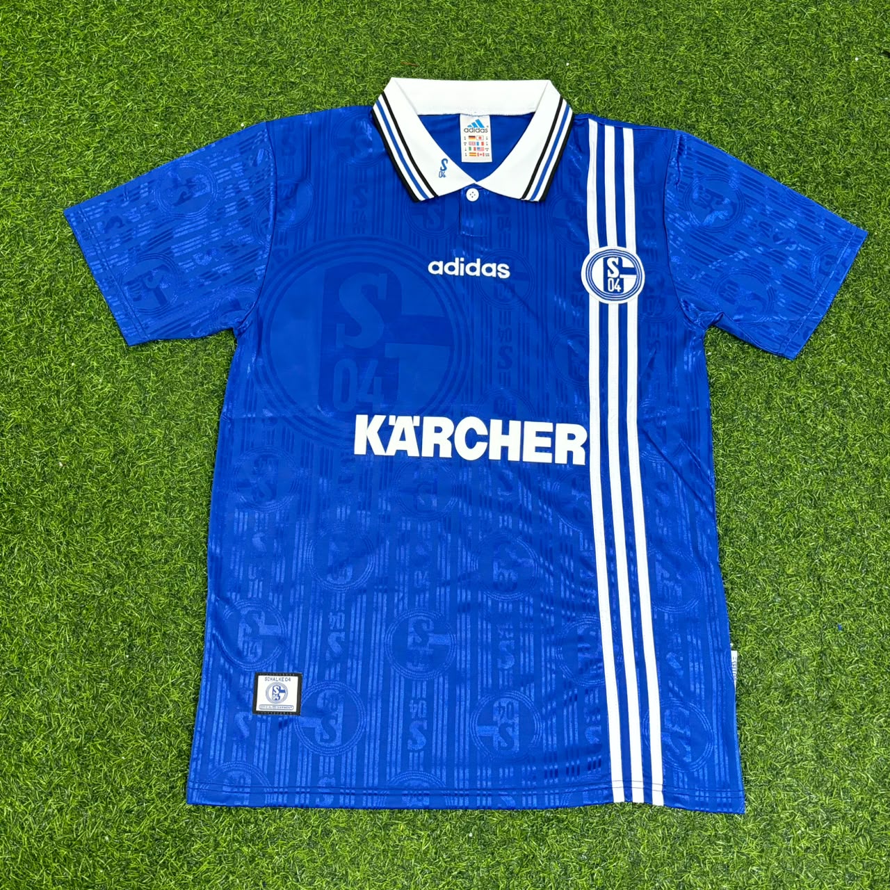Raul Gonzalez Schalke 04 Heim Retro Fußballtrikot