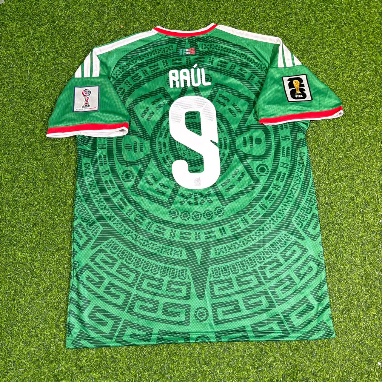 Raul Jimenez Mexico 2026 World Cup Home Green Football Jersey