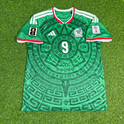 Raul Jimenez Mexico 2026 World Cup Home Green Football Jersey